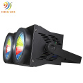 COB 2Eyes White+Warm White+LED Blinder with Strip Light